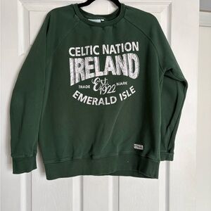 Green Celtic Nation Ireland Sweater
